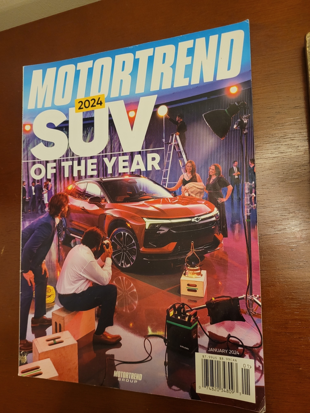 Motortrend Magazine January 2024 SUV of the Year